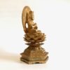 Japon: Bouddha en métal doré à l’or 22 carats. Appelé Dainichi-Nyorai (Mahavairocana) – Image 4
