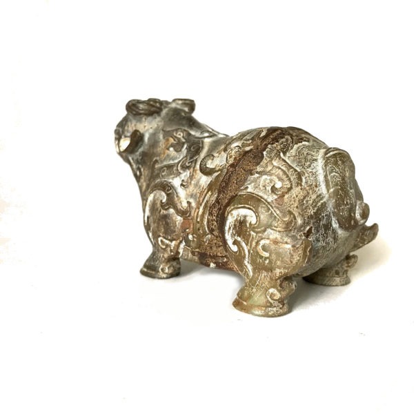 Jade archaïque chinois #02: Taureau ou chien – Image 3