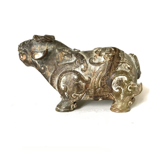 Jade archaïque chinois #02: Taureau ou chien – Image 2