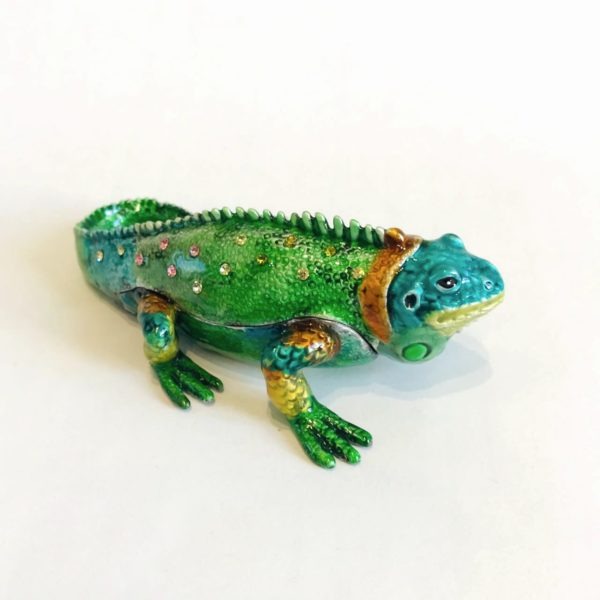 Boîte précieuse Iguane