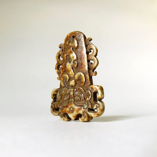 Jade archaïque chinois #10: Pendentif – Image 2