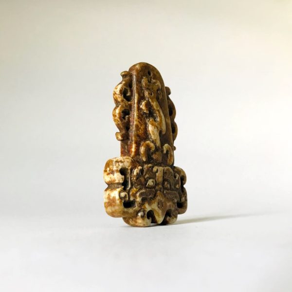 Jade archaïque chinois #10: Pendentif – Image 3