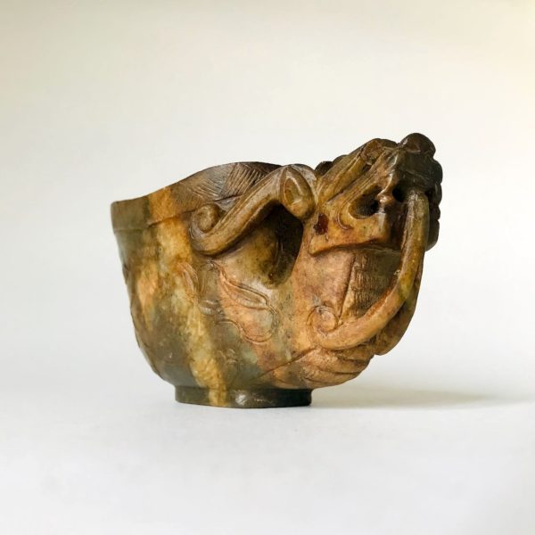 Jade archaïque chinois #12: Splendide verseuse dragon – Image 7