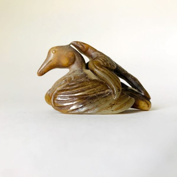 Jade archaïque chinois #03: Grue ou canard ou oie – Image 2