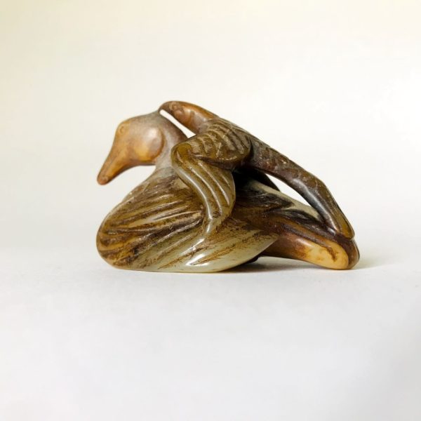 Jade archaïque chinois #03: Grue ou canard ou oie – Image 3