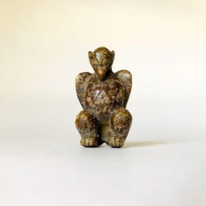 Jade archaïque chinois #05: Aigle rapace