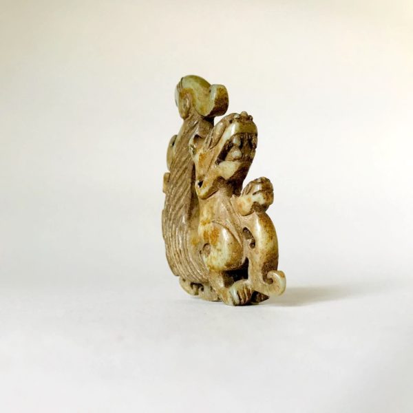 Jade archaïque chinois #06: Superbe lion dragon – Image 4