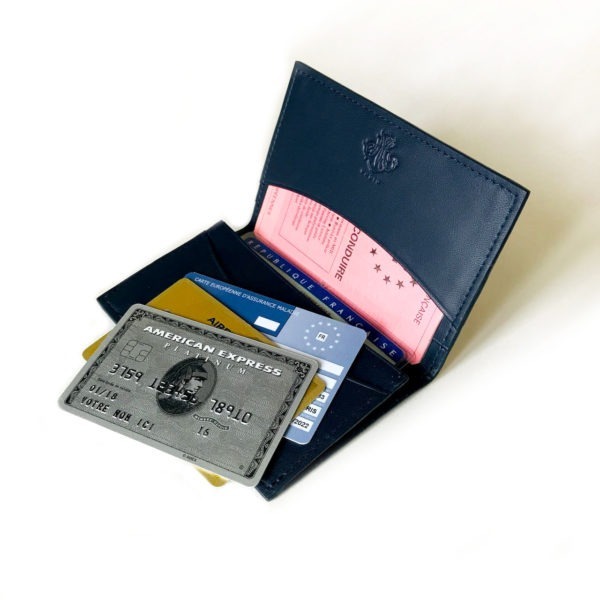 Porte-cartes en Crocodile – Image 9