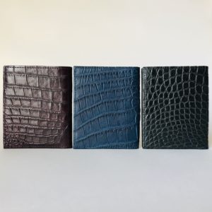 Portefeuille en Crocodile
