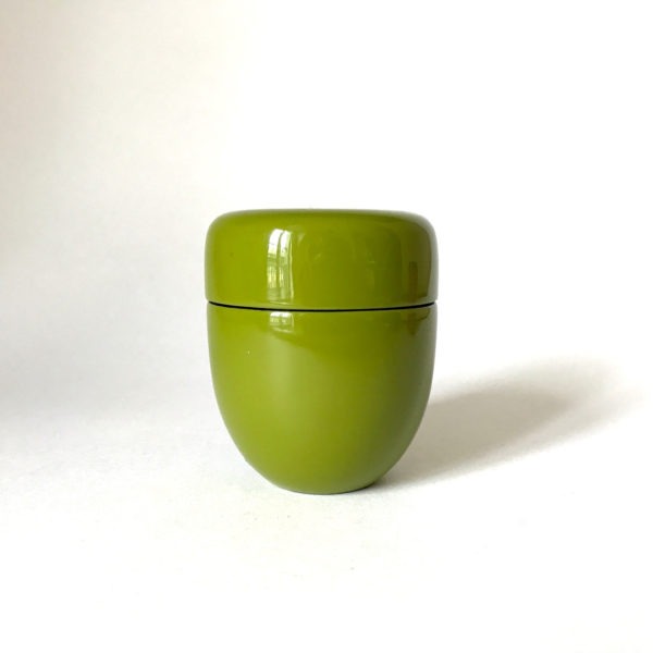 3 petits pots couverts en véritable laque d’Asie – Image 8