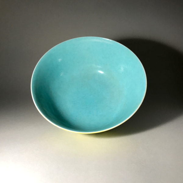 Porcelaine jaune verte et turquoise dragon. Qianlong (1735 - 1796) – Image 10